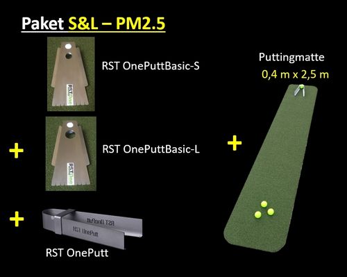 RST One Trainingspaket S und L mit PM2.5