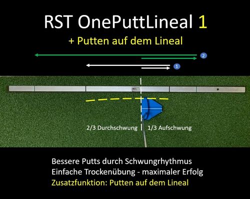 RST OnePuttLineal 1 - mit zusätzlicher Puttfunktion